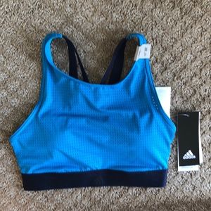 NWT Adidas Halter Bra 2.0 Sports Bra